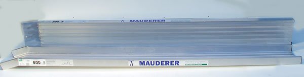 Alurampe Mauderer Typ: A 25/08, Tragkraft pro Paar 800kg, 250x25cm, mit Rand (36)