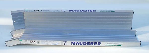 Alurampe Mauderer 800kg, 150x25cm, mit Rand