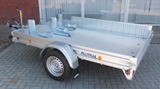 Alutrail 14 Z 26.18 mit Tempo 100, mit  drei verstellbaren Vorderradwippen und Alurampe 220x30cm