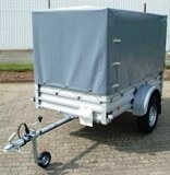 * Alutrail 75 U 22.12 mit Hochplane Profinine, 130cm Innenh�he,750kg zGG, Ladema�e 216x115x130cm, Aluboden, Tempo 100