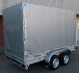 Alutrail 26 T 31.16, 2600kg zGG, Ladema�e 310x155x190 cm mit Hochplane in silber