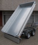 Humbaur Heckkipper HUK 303117 mit Alubordwnden, Handpumpe, 3000kg zGG, 314x175cm,Einmaliger Abverkaufspreis