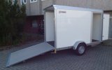 Henra GB13311519 Kofferanhnger mit abgerundeten Ecken, Rampe, Seitentr, Innenhhe 190cm