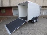 Saris GO 356 169 180 2700 2, Kofferanhnger hellgrau, 2700KG zGG, 356x169x180cm, hinten mit Beladerampe, zustzlich mit Seitentr