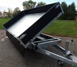 Saris Tandem-Dreiseitenkipper K3 306 184 2700 2 mit E-Pumpe, Black-Edition, 2,7t zGG, 306x184x35cm, ohne Handpumpe