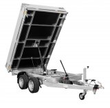 Saris Tandem-Dreiseitenkipper K3 306 170 2700 2 mit Handpumpe, 2,7t zGG,  Lademae: 306x170x35cm