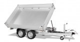 Saris Tandem-Dreiseitenkipper K3 306 170 2700 2 mit Handpumpe, 2,7t zGG, 306x170x30cm
