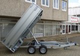 Henra KP273016 Heckkipper mit E-Pumpe, 30cm Aufsatzbordwnden und Rampenschubladen, 2700kg zGG, Lademae:301x165x60cm