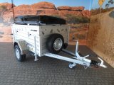 Alutrail Adventure, 1,4t zGG, Lademae: 216x135x69cm, mit Hybrid Dachzelt Unit fr 3 bis 4 Personen, inkl. Ersatzrad