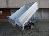 Heckkipper Pongratz RK 2600/15 G-AL 1500kg mit Handpumpe und Aufsatzbordwnden, 260x151x72cm