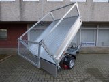 Heckkipper Pongratz RK 2300/15 G-AL 1500kg mit Handpumpe und Gitteraufsatz, 230x151x98cm