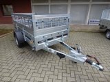 Martz Premium+ 264 mit Gitteraufsatz und Bugklappe, 1300KG zGG, 264x126x81cm