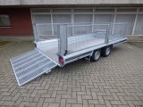 Hulco Terrax-2 3000.394x180 Sehr stabiler Multianhnger mit Gitteraufsatz, 3000KG zGG, 394x180x97cm