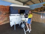 (Bild von Alutrail Adventure, 1,4t zGG, Lademae: 216x135x69cm, mit Hartschalen  Dachzelt Bundy fr 3 Personen)