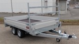 Henra PL27AB/Sledge, Tandemhochlader mit Rampenschubladen, 2700kg zGG, 301x185x30cm
