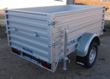 * Alutrail 75 U 22.12 mit 30cm ALUTRAIL-Aufsatzbordw�nden,St�tzrad und 2 Heckst�tzen, Aluboden,750 kg zGG, Ladema�e 216x115x72cm, Tempo 100
