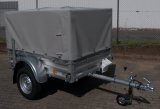 * Alutrail 75U17.12 ,mit Hochplane 100cm Innenh�he, Tempo 100 und 2 Heckst�tzen, 750kg zGG, Ladema�e 170x115x120cm, Aluboden, Tempo 100