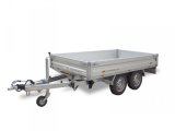 Humbaur Heckkipper HUK 202715 mit Alubordwnden, Handpumpe, 2000kg, 268x150cm, Einmaliger Abverkaufspreis
