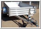 Alutrail 14 B 29.16, 1400kg zGG, Lademae 286x155cm, mit schwarzer Hochplane 190cm Ladehhe, mit Tempo 100